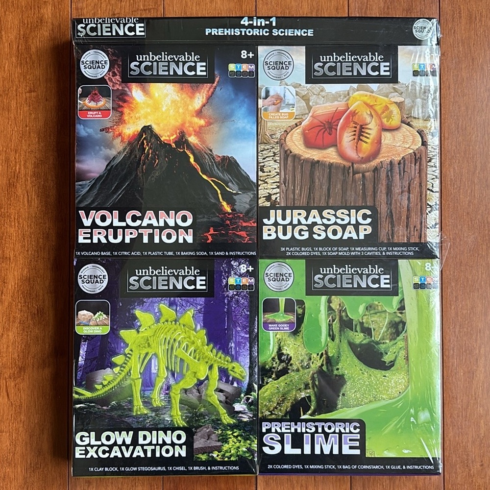 4 in 1 Science Experiments